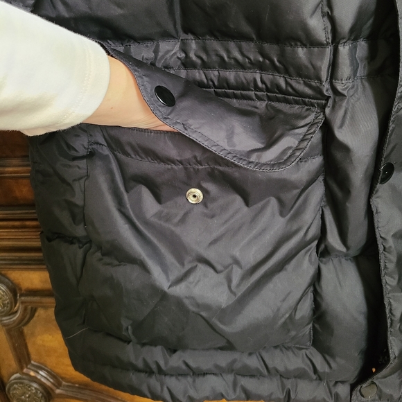 Outdoor Spirit Black Duck Down Feather Filled Massive Puffer Coat/Jacket Size L - Picture 5 of 13
